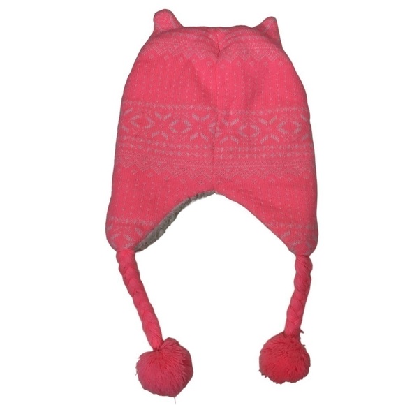 Girl’s Winter Gear Hats Beanie Gloves Cat Sock Monkey Fox Minnie Mouse JoJo Siwa - Picture 9 of 16